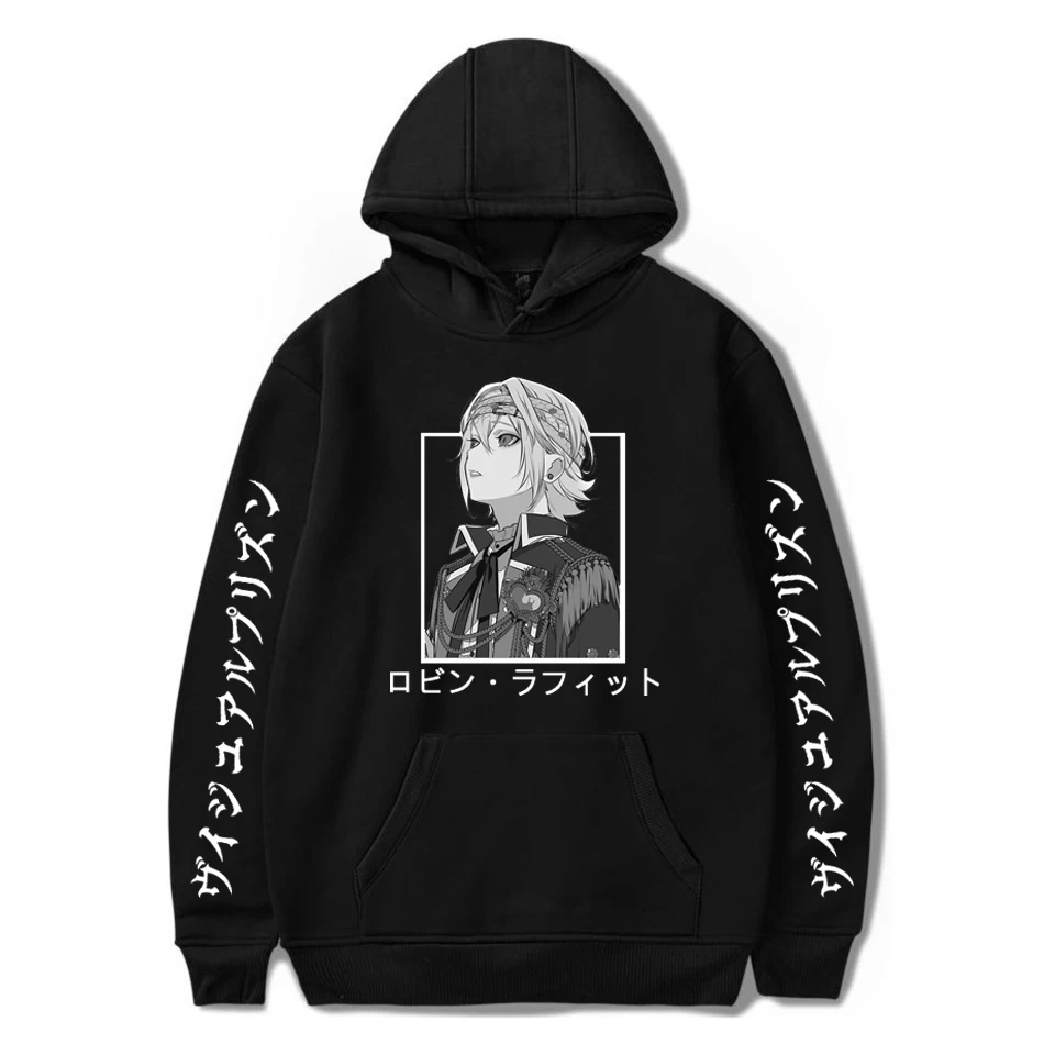 2022 New Anime Cool Visual Prison Louise Eve Yuki Ange Brion Guiltia Laffite Robin Hoodies Harajuku Manga Winter Casual Clothes