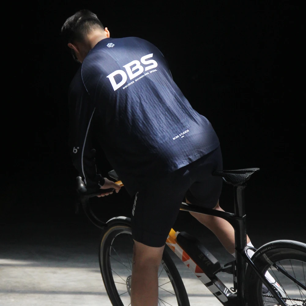 BCBE-ING DBS Fahrradtrikots mit langen Ärmeln, atmungsaktives Mesh, schnell trocknend, Übergröße, Fahrrad-T-Shirts, Radtrikot, Fahrradbekleidung – Detail 11