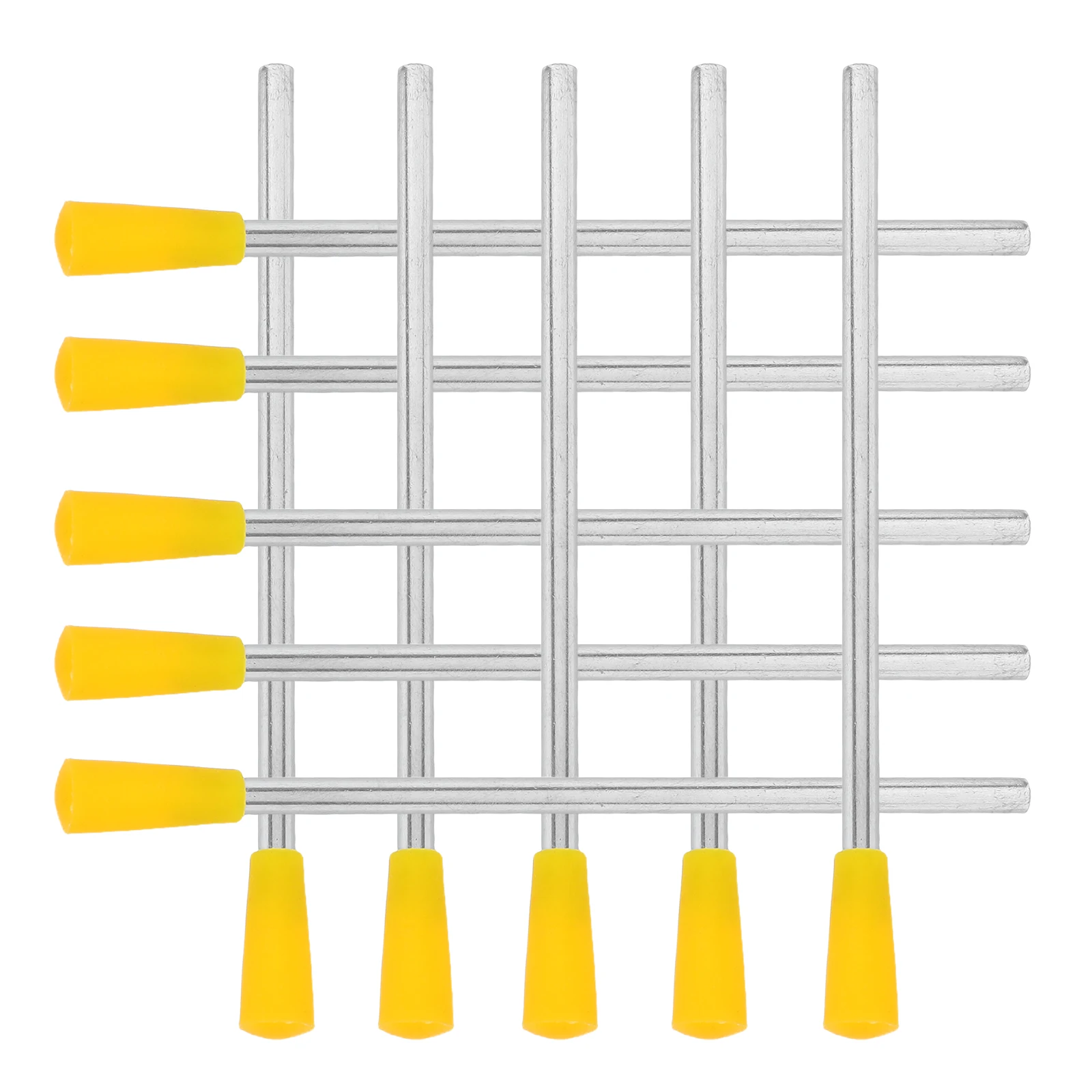 

10pcs Triangle Iron Sticks Triangle Dinner Bell Mallet Metal Percussion Beater For Outdoor Picnic Banquet Classroom Hand Tool