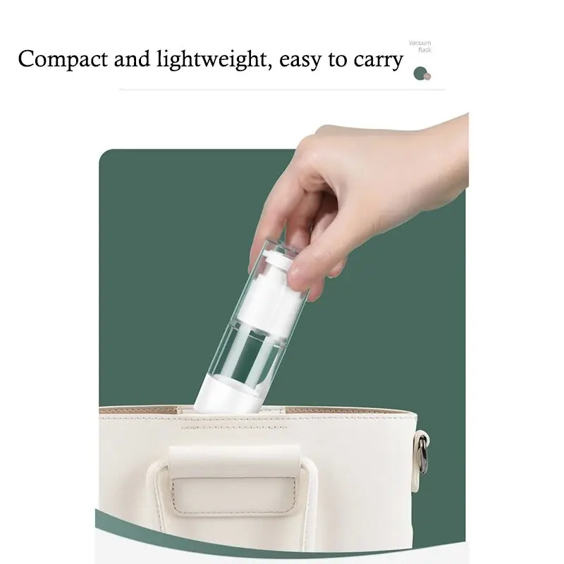 휴대용 진공 보조병, 여행용 화장품, 작은 빈 병 로션, 샤워 젤 샴푸, 여행용 스프레이 병, 15 ml, 30 ml, 50 ml, 80 ml, 100ml
