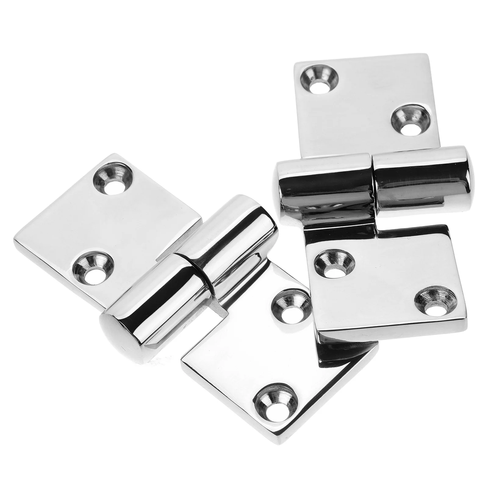 

2Pcs Split Hinge Stainless Steel Durable Thickened Construction for Residential Commercial Door Cabinet Heavy Duty Replacement