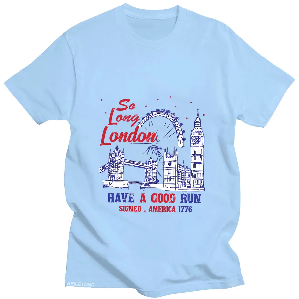 Così lungo londra aveva una buona maglietta da corsa estate T-Shirt retrò di alta qualità maglietta moda manica corta Ropa Mujer abbigliamento Casual