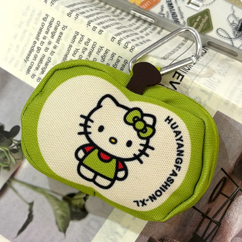 لطيف القط البسيطة عملة المحفظة الملحقات الصغيرة الحقيبة صغيرة لطيف حقيبة سحر المفاتيح حامل #4