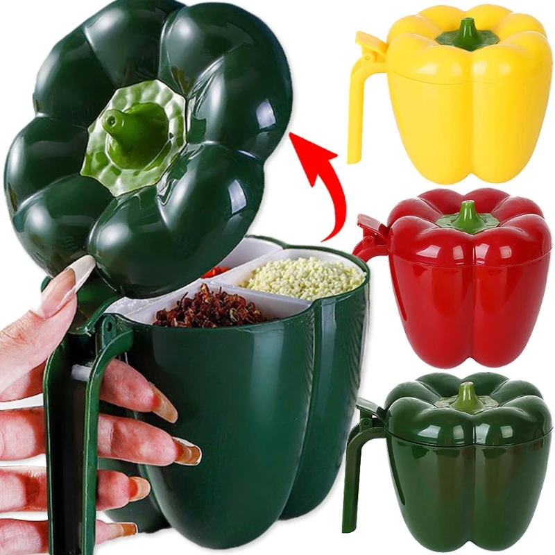 

1pcs Plastic Creative Seasoning Jar Container Spice Rack Organizer Outdoor Camping Seasoning Bottle Kitchen Gadget Set