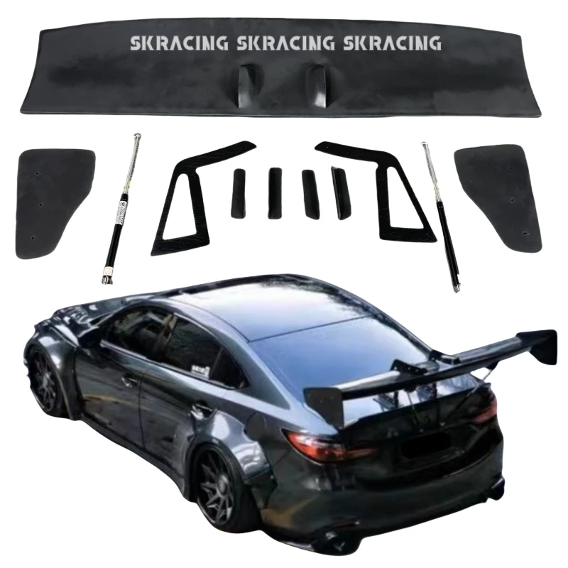 Auto Parts notchback Universal Spoiler Wing GT Style Car Auto Parts Rear Exterior GT Style Fixed Car Body kits Universal Spoiler