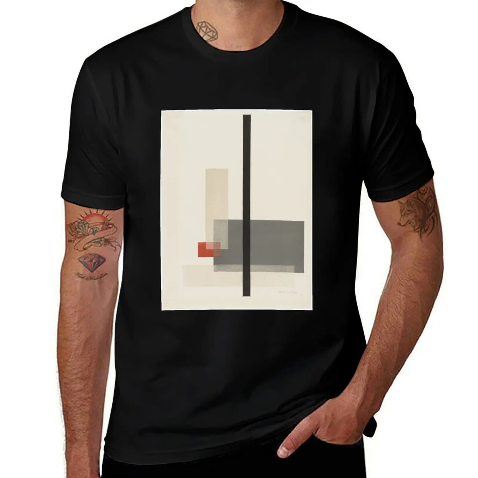 HD. Composition from Masters' Portfolio of the Staatliches Bauhaus (1923), by László Moholy-Nagy T-Shirt
