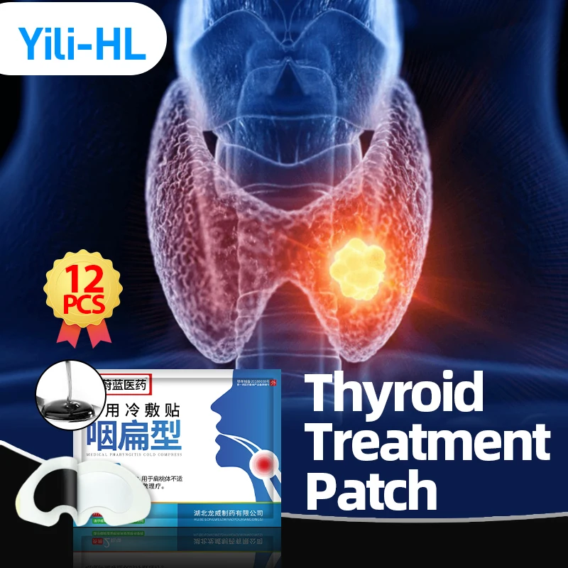 

Thyroid Nodule Treatment Patch Thyroid Gland Thyroiditis Anti Swelling Plaster Hyperthyroidism Hypothyroidism Care Medicine