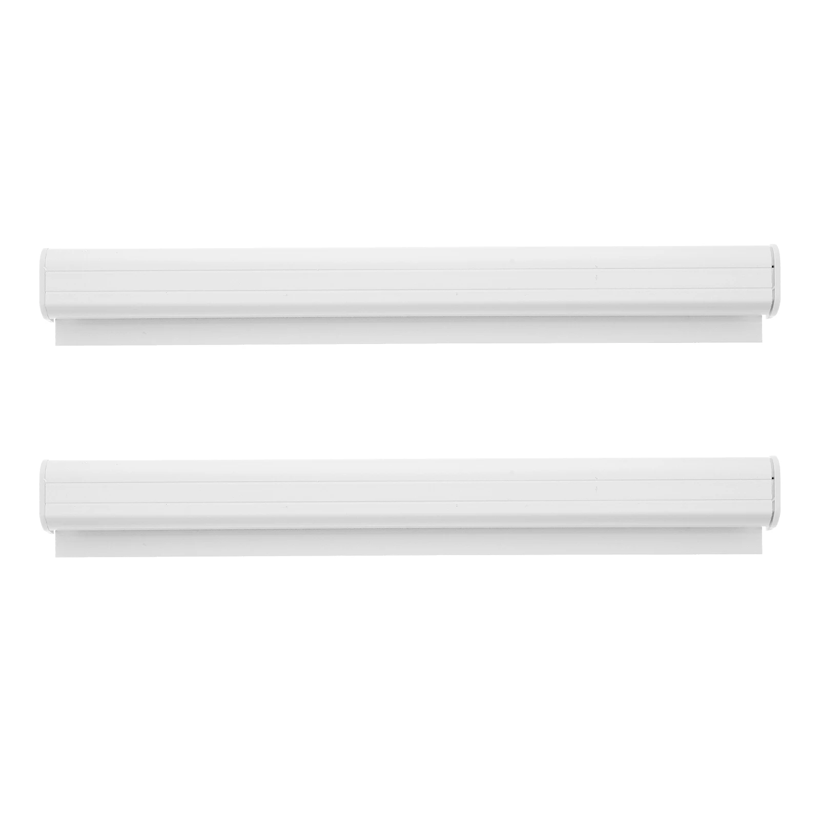 

2pcs Aluminum Alloy Ticket Holder Wall Mounted Restaurant Receipt Rack Kitchen Supplies Slide Check Organizer Menu Clips