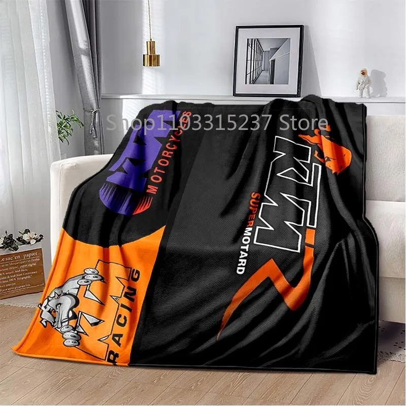 

Motorcycle Racing KKTMM Fashion Blanket,sport Throw Blankets,Sofa Bed Car Living Room Bedroom Decke,frazad,Gift