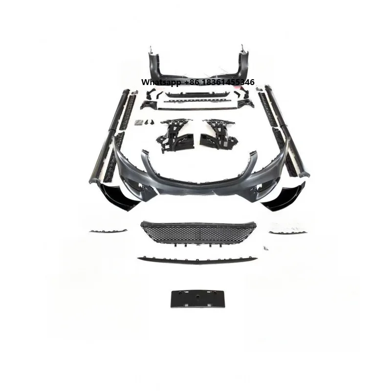 

Premium Car Accessories - Factory Body Kit V-Class Rear Surround Bumper Upgrade Old New Mo High Quality