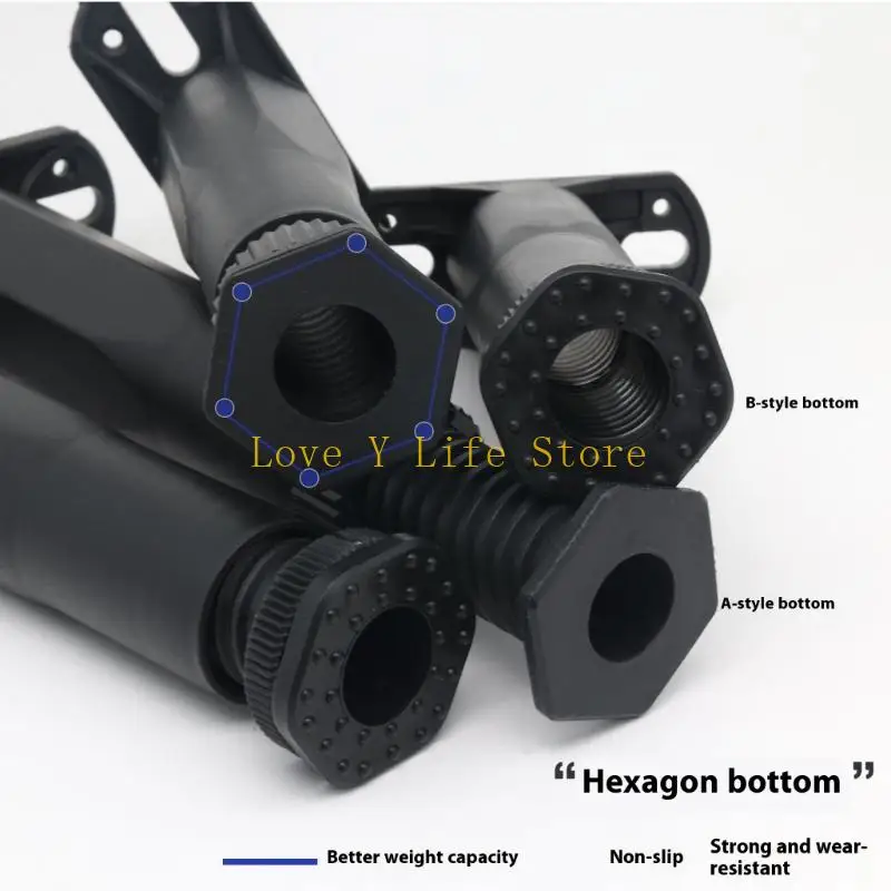 Marco ropa cama pie medio telescópico ajustable ajustable en forma T en forma T