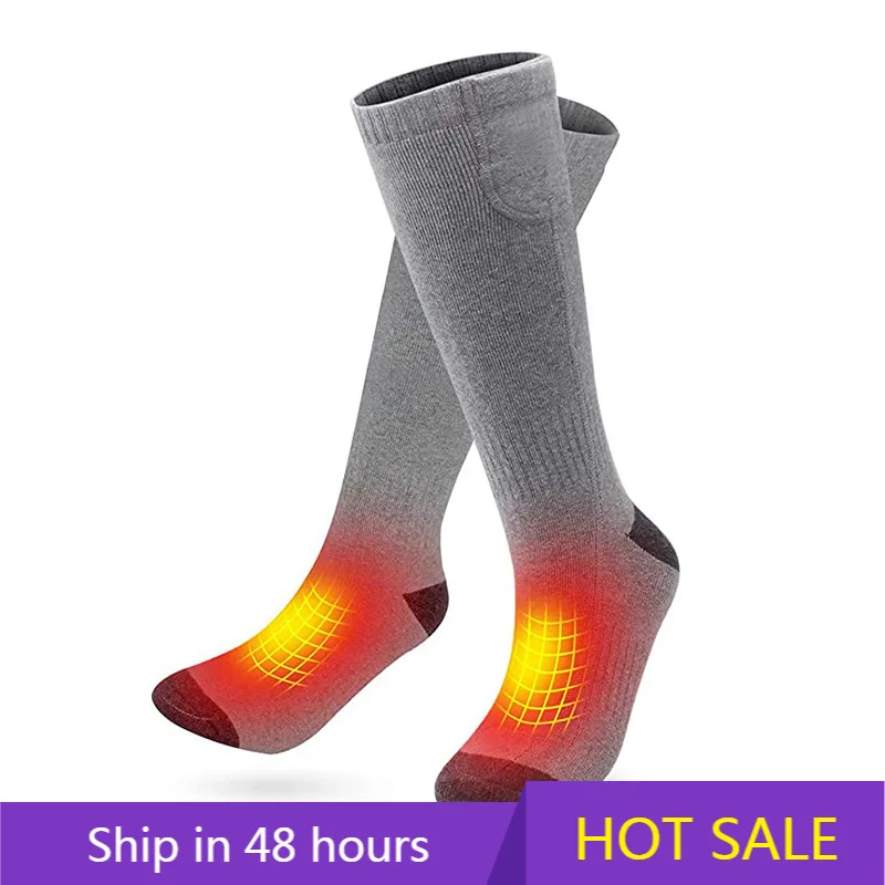 

POWER LEAP Rechargeable Battery 3 Heating Settings Thermal Sock Winter Skiing