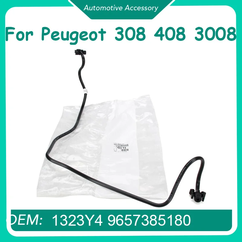 

1323Y4 9657385180 1Pcs Cooling Water Pipe for Peugeot 308 408 3008 5008 RCZ Citroen C4 DS New Condition