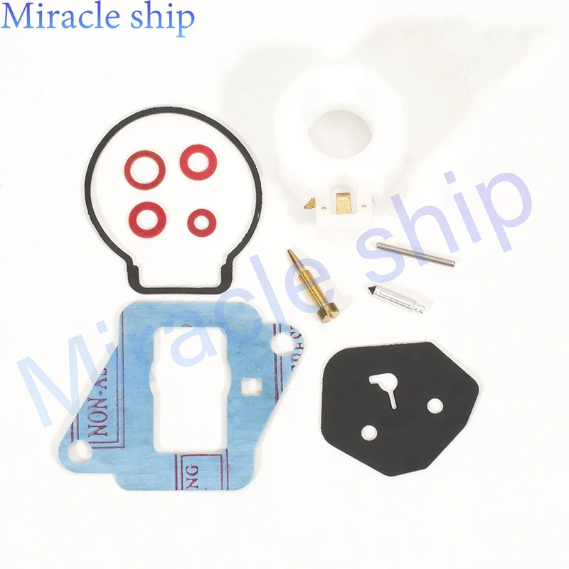 

Ремкомплект карбюратора 6E7-W0093-00 для подвесного двигателя Yamaha 2T 9,9 л.с. 15 л.с. 6E7-W0093-00 6E7-W0093-01 6E8-W0093 684-W0093 6E7-W0093