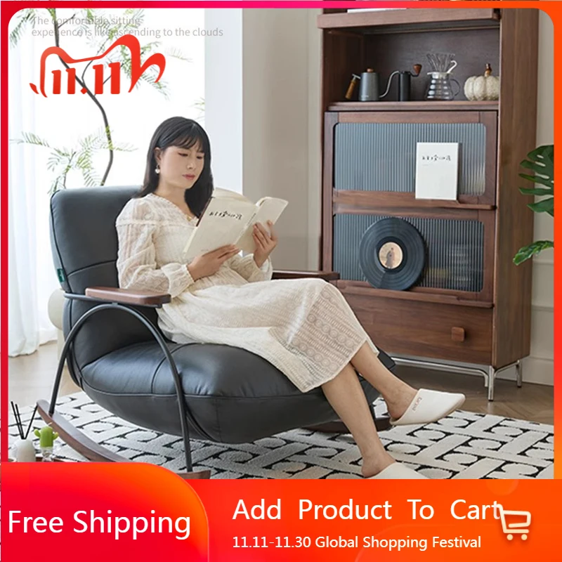 

Modern Reading Living Room Chairs Arm Gaming Rocking Lounge Chairs Luxury Mobile Bedroom Fauteuil Salon Lounge Suite Furniture