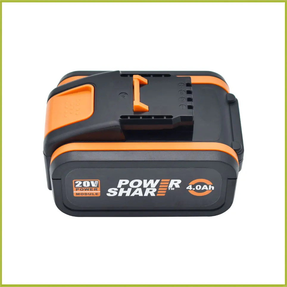 For 20V Battery 4000mah Li-ion for Worx WX390/WX176/WX166.4/WX372.1 WX800/WX678/WX550/WX532/WG894E WG629E/WG329E/WG2