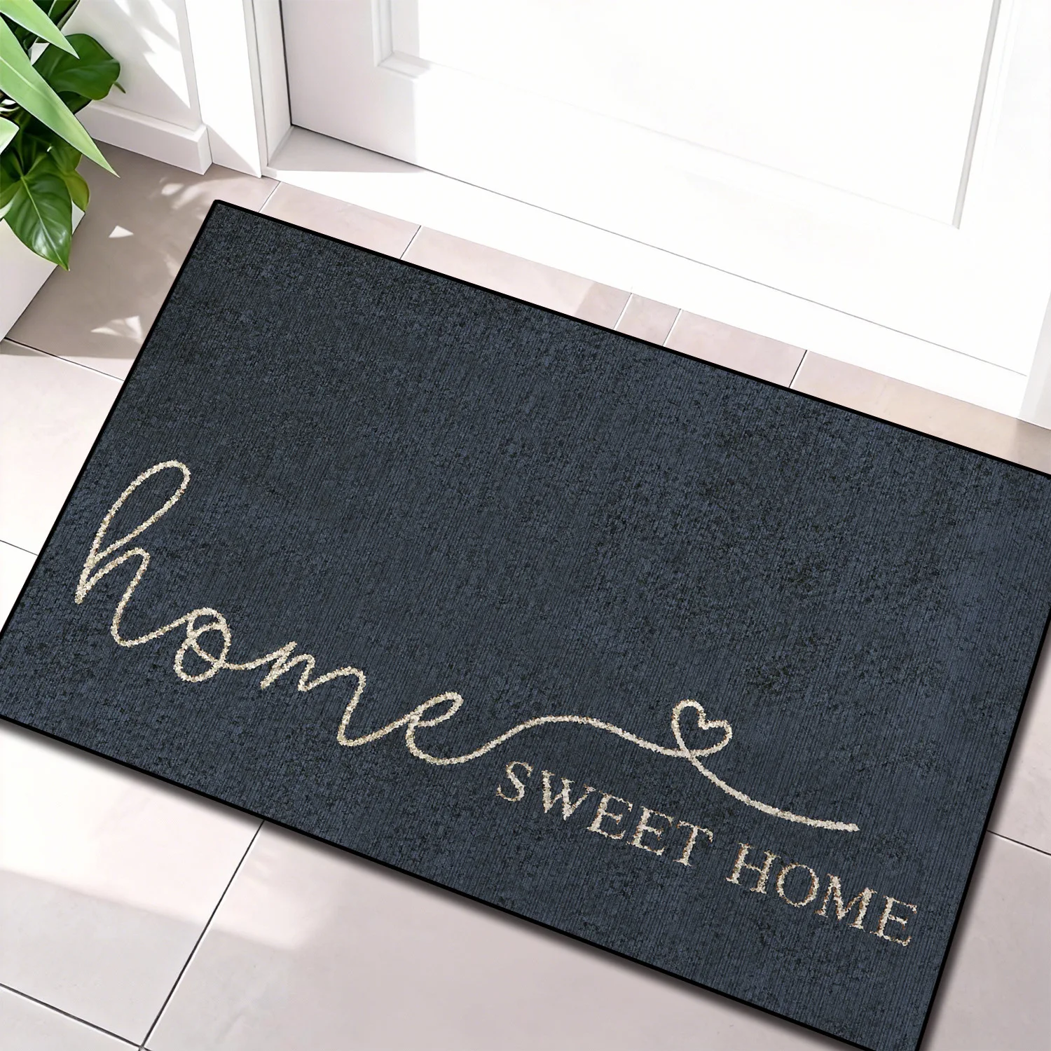 1 Piece of Flannel Blanket | 'Sweet Home' Lettering | Non Slip, Machine Washable | Durable and Stylish Decoration | Ideal Gift for Household Items