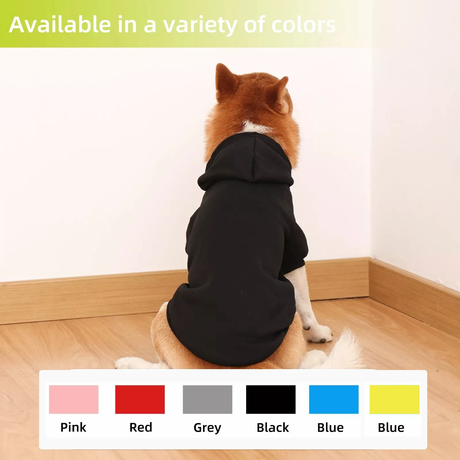 2021 Winter Pet Dog Clothes Dogs Hoodies Fleece Warm Sweatshirt Small Medium Large Dogs Jacket Clothing Pet Costume Dogs Clothes