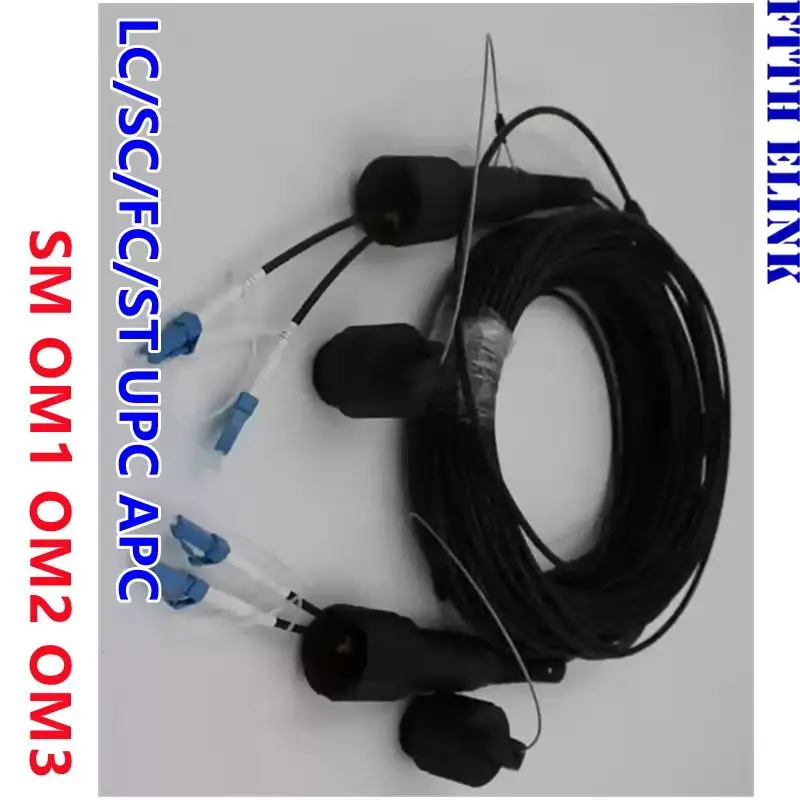 fiber-optic-patch-cord-2-core-outdoor-lc-lc-50mtr-lszh-sm-om1-om2-om3-3mm-waterproof-mm-armored-cpri-tpu-cable-ftth-ftta-jumper