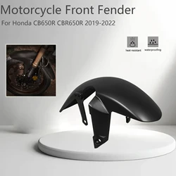 Motorcycle Front Fender For Honda CB650R CBR650R cbr 650 cb 650 r 2019 2020 2021 2022 Wheel Mudguard Splash Guard Accessories