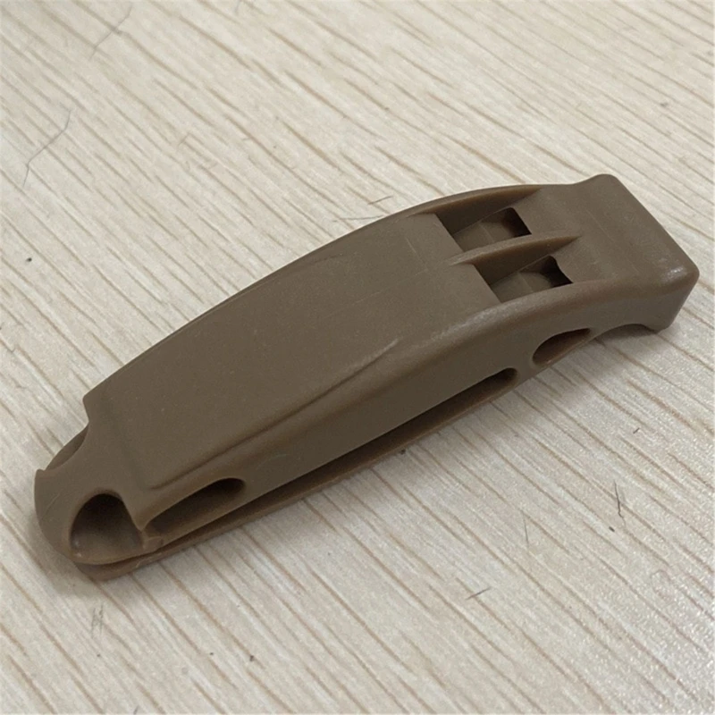 

Durability Double Tone Whistled for Hiking Survival Waterproofed Light weight