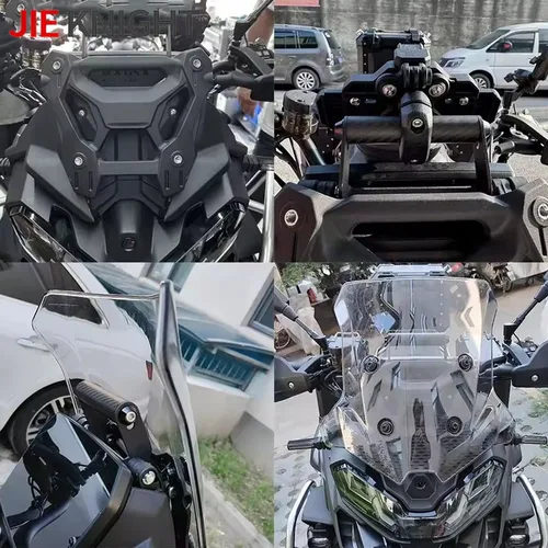 Imagen 2 del producto Para VOGE DS900X DSX900 Valico 900 DSX nuevo alta calidad 12mm/22mm accesorios de motocicleta elevador parabrisas soporte de navegación GPS