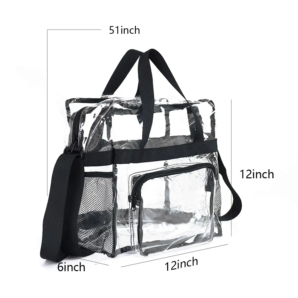 

Большая прозрачная дорожная сумка Capaci, сумка через плечо, пляжная сумка для туалетных принадлежностей, ПВХ, корейская мягкая сумка-тоут для молодежи