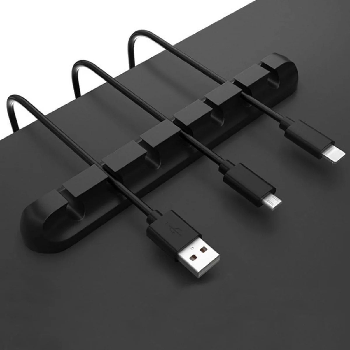 2PC Cable Organizer, Cable Organizer for Fixing Wires And Data Cables Without Punching Holes, Wire Clips, Network Cable Clamps view 3