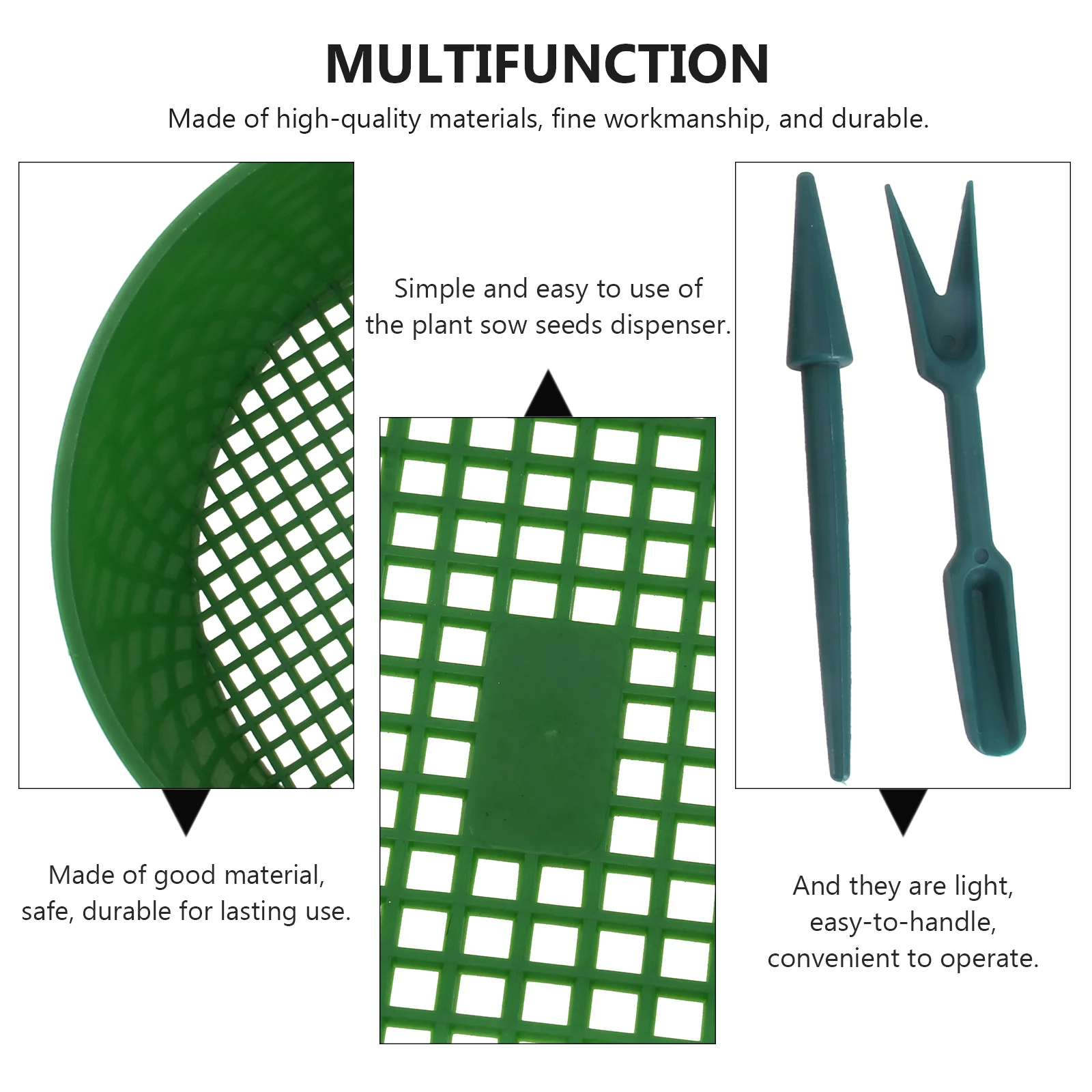 Planting and Seeding Tools Germination Seedlings Dibber Seeder Transplanter Gardening Aids