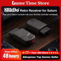 8BitDo Retro Receiver for Saturn Compatible Ultimate Bluetooth 2.4g 2C Wireless SN30 XBOX One Elite 2 Switch Pro PS Controller