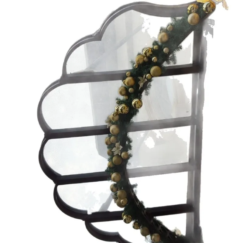 Wrought iron canopy, awning home, transparent metal steel