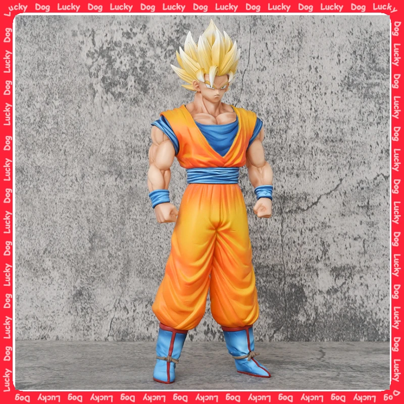 

31cm Anime Dragon Ball Z Figure Ssj2 Goku Super Saiyan Son Goku Action Figures Pvc Statue Doll Collection Model Toy Gift