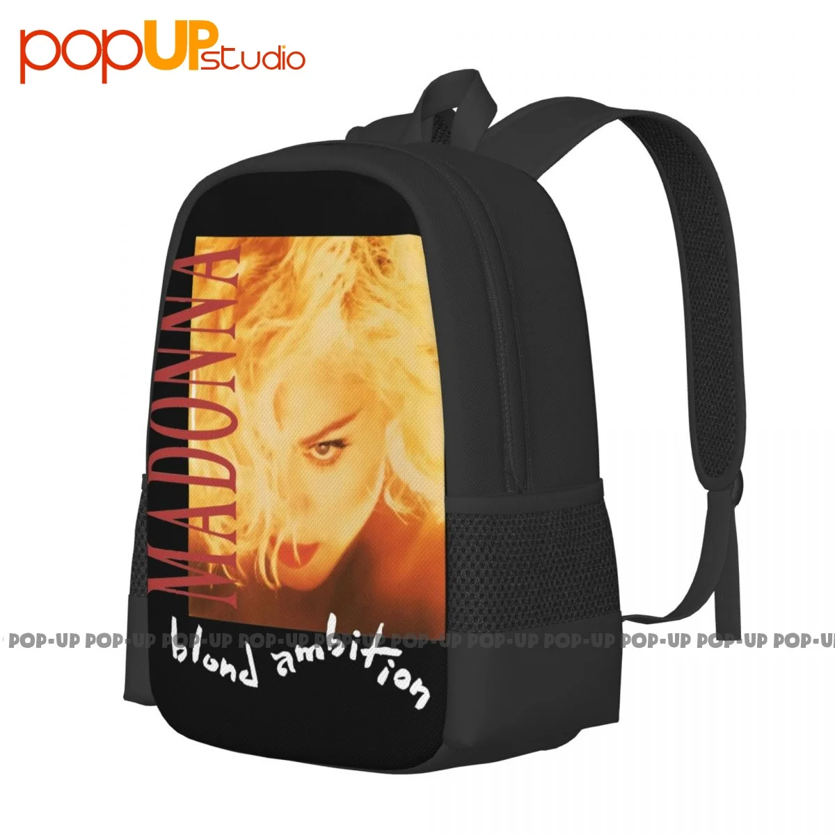 1990 Madonna Blond Ambition World Tour Concert Backpack Large Capacity Print Beach Bag Sports Bag Clothes Backpacks