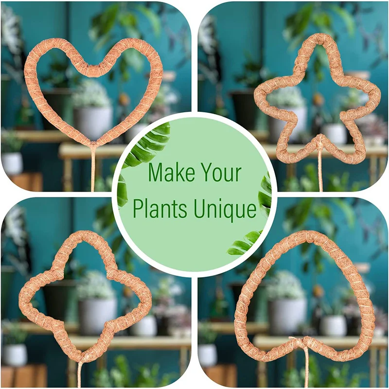 DIY Modeling Plant Climbing Rod Climbing Vine Coconut Palm Rod Can Be Bent and Shaped Moss Rod Green Dill Gardening Pillar