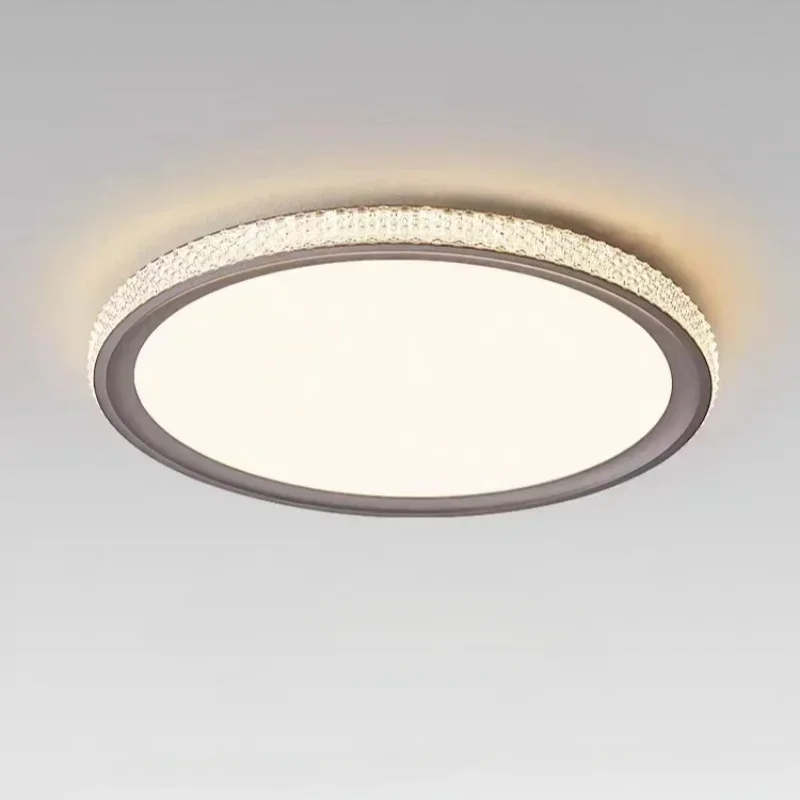 

Потолочный светильник с тенями для век полного спектра, современный кабинет, спальня, светодиодный круглый потолочный светильник, роскошное внутреннее освещение, Lampada De Teto FYCL