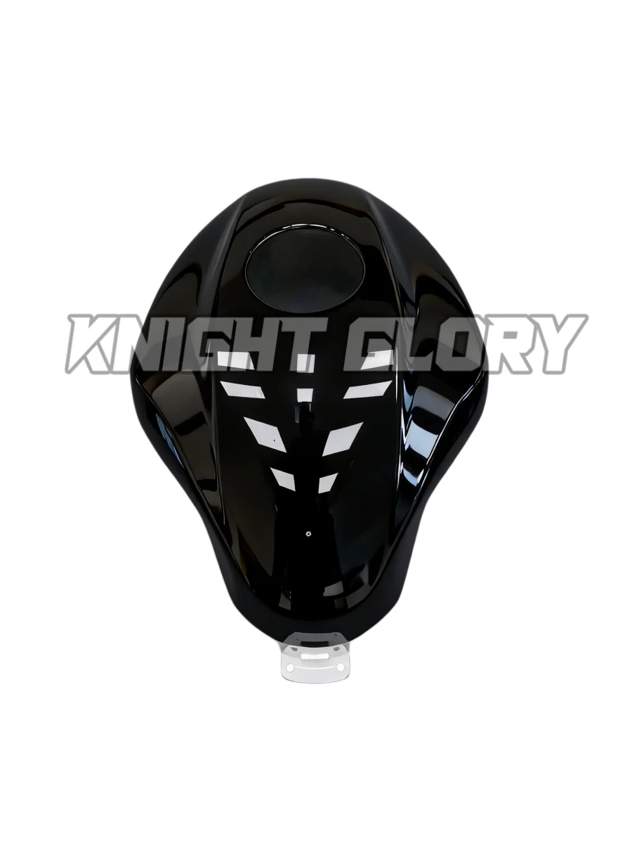 Motorcycle Fuel Tank Cover Fairing For Kawasaki Ninja 650 650R ER-6F 2009-2011 Glossy Black ABS Protector