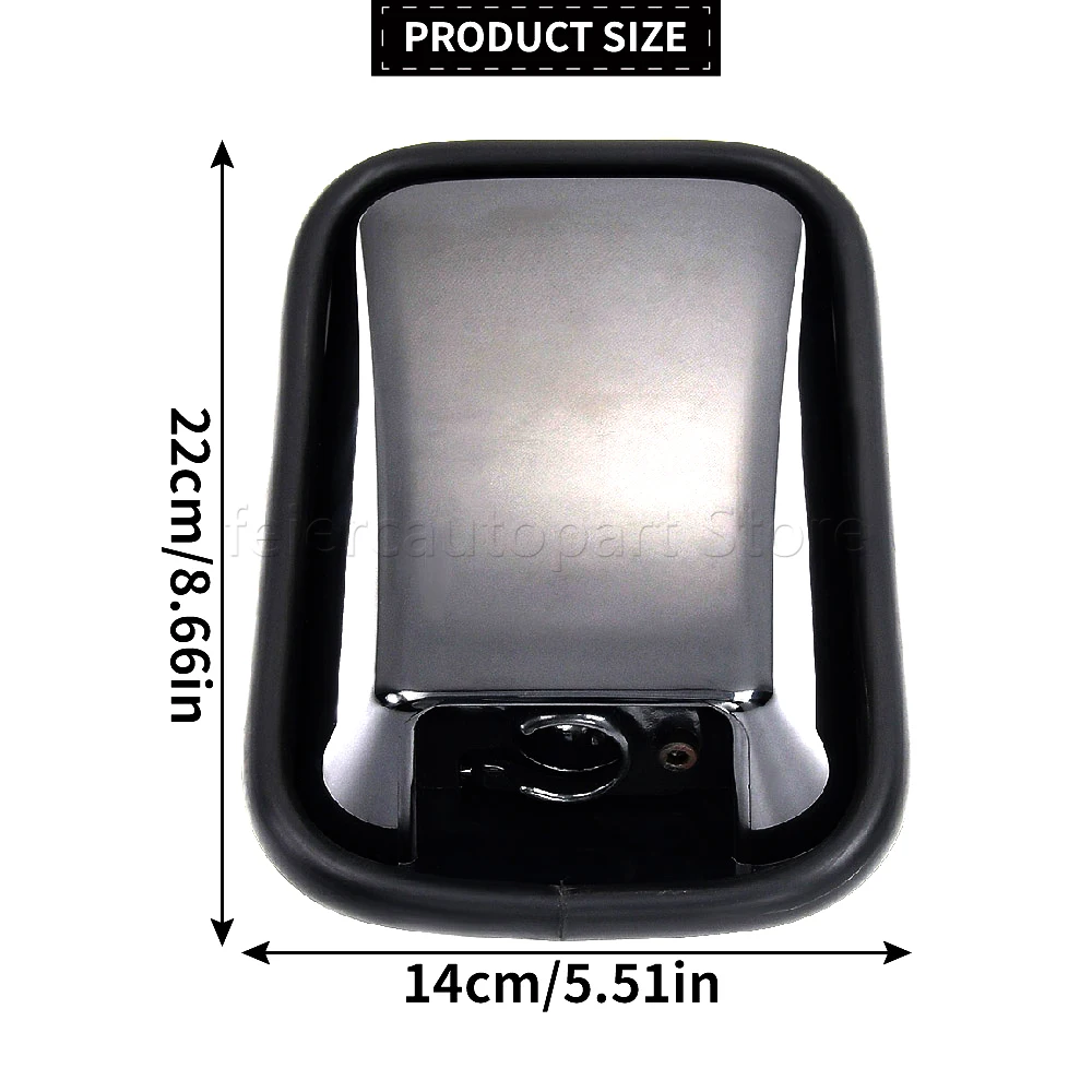 MTC5084 Door Wing Rearview Mirror Glass Rectangular For Land Rover Defender 90 110 130 Replacement Car Accessories