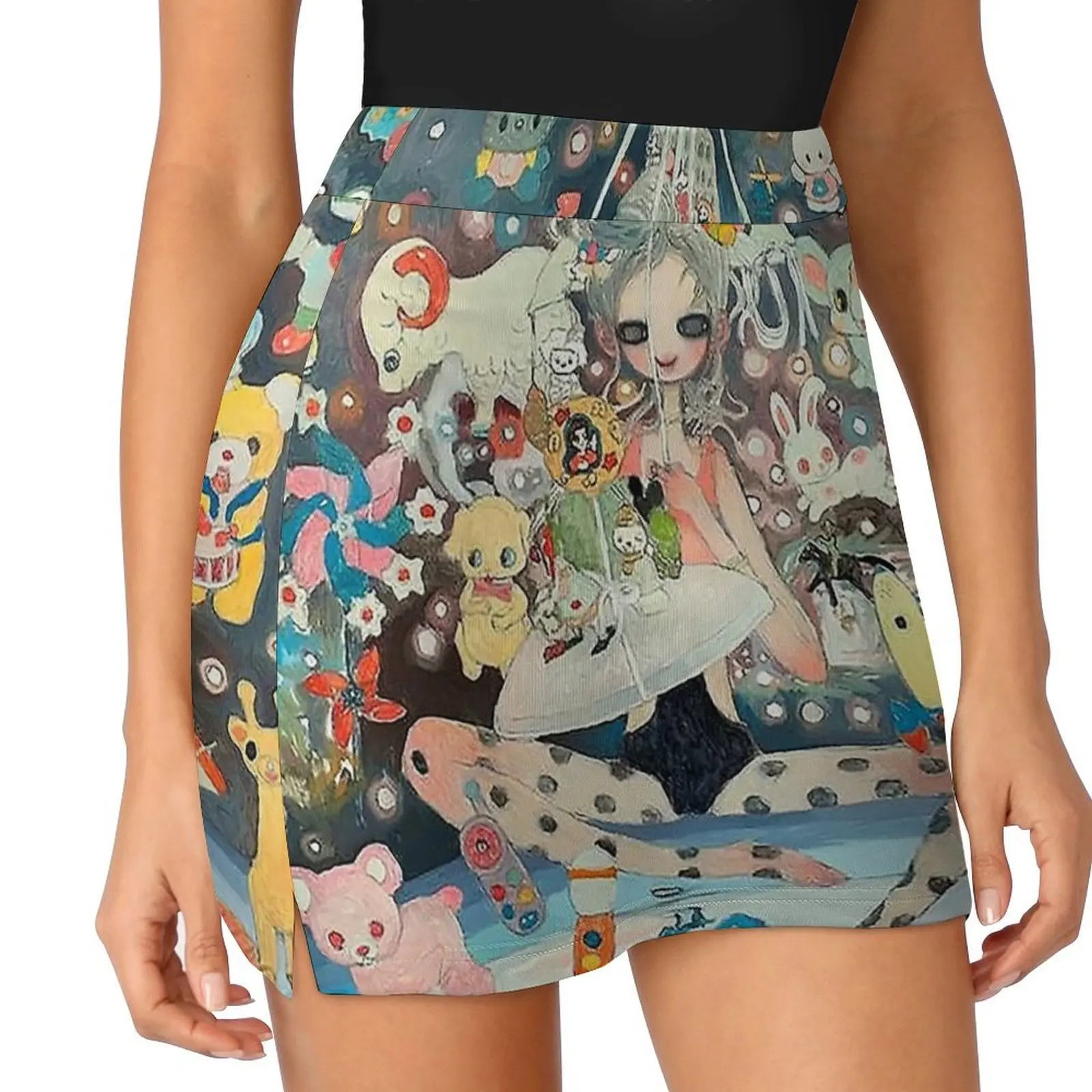 

lima lonte kumpul Mini Skirt girls skirt korean style skirt