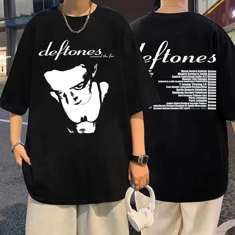 Limited Edition Deftones Tshirt Around The Fur T-shirt Adrenaline T Shirt White Pony Deftones Merch Chino Moreno Diamond Eye Tee