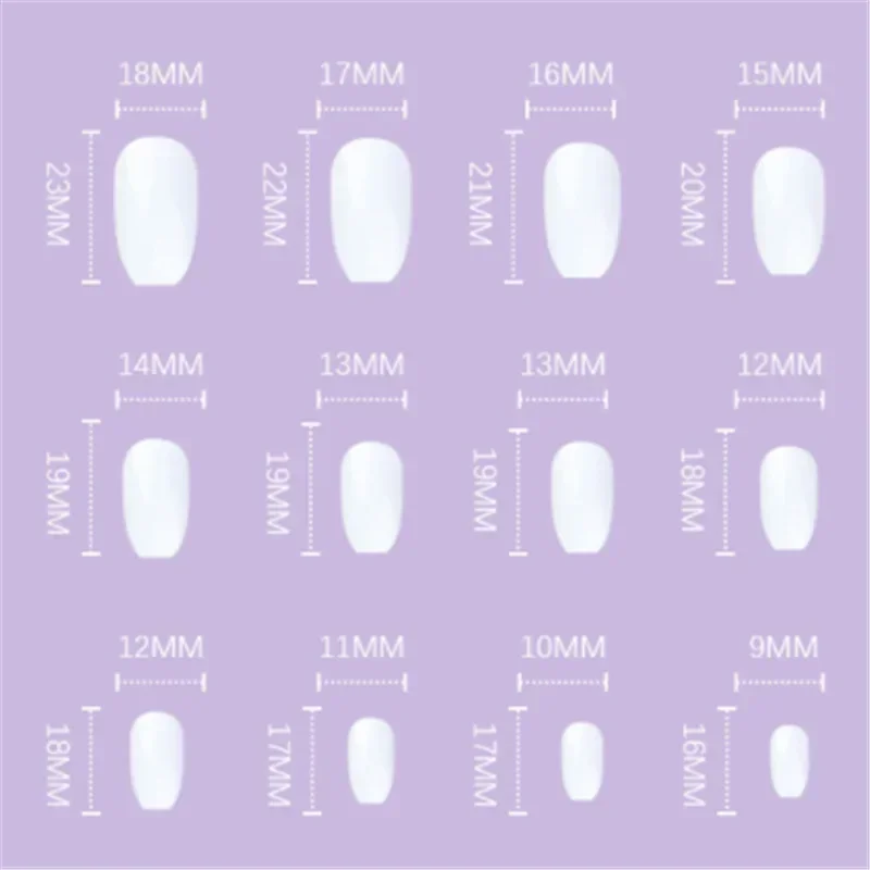 24Pcs/Box Pink French Tips Fake Nails Press On Nails Wearable Nails Tips Square Head Full Cover Detachable