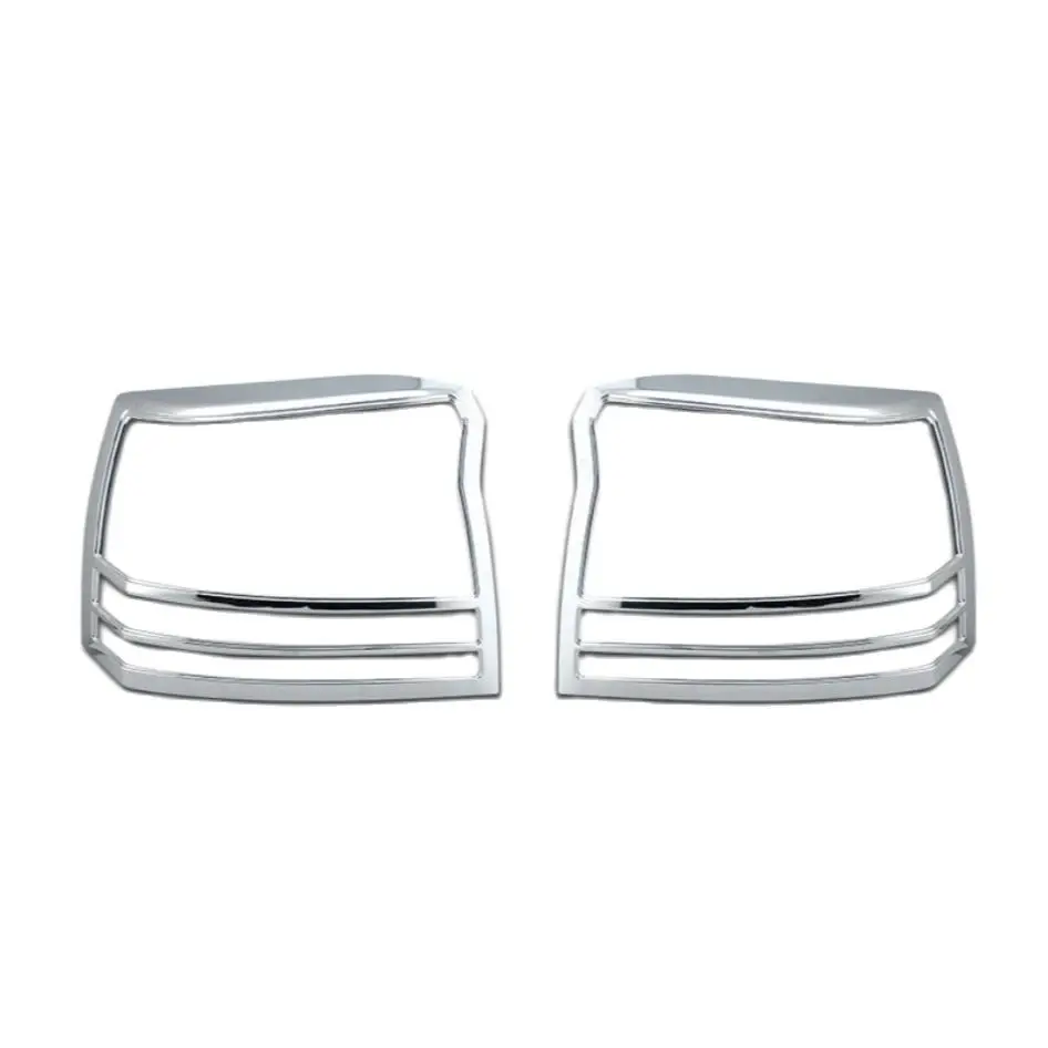 

2-Piece Chrome Rear Lamp Cover & Taillight Strip Set for 2005-2010 Dodge Charger/Car Accessories