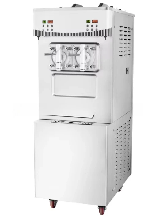 

High Quality 2/3 Head Stainless Steel Fan Cooling Milkshake Machine for Commercial Use