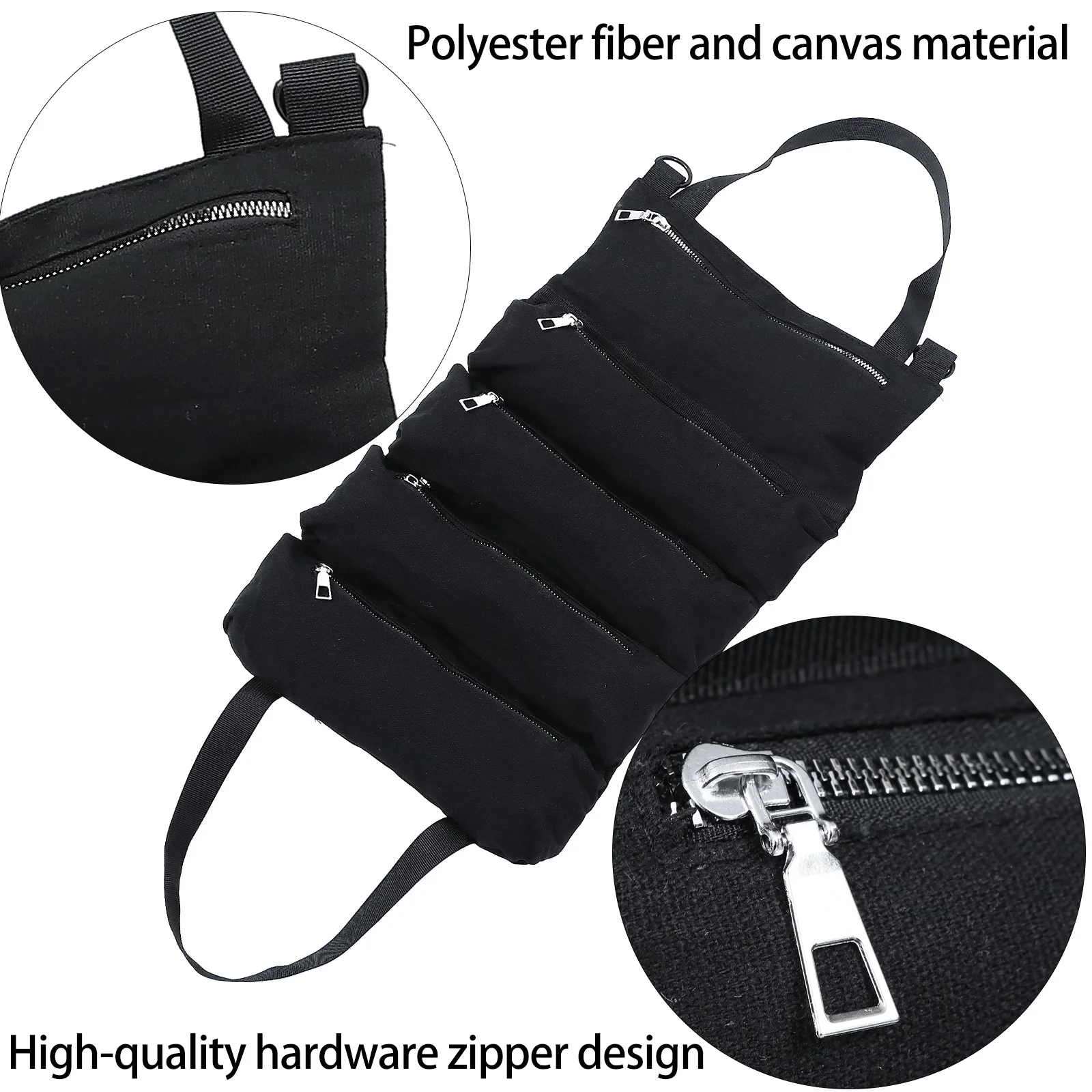 

Large Capacity Hanging Storage Bag Multi-Functional Organizer Foldable Design For Auto Interior Car Seat Storage Seat