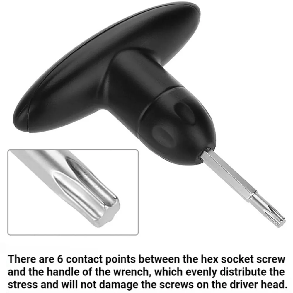 AED2-Golf Hex Wrench Driver Head Screwdriver For Loft Angle Adjustment Golf Tool Golf Spike Wrench - view 3