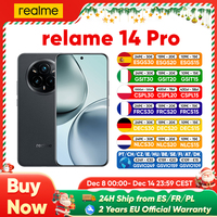 Realme 14 Pro 5g Global Version Smartphone Dimensity 7300 Energy 6.67'' 120Hz Display 6000Mah Battery 45W Supervooc 50Mp Camera