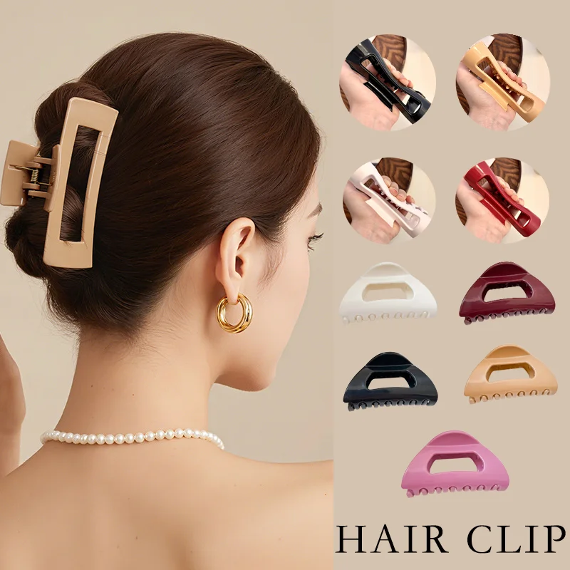 Siliconen Shark Clip Haarklauw Zacht Anti-Collision Hoofdbescherming Antislip Haargreep Schokbestendig Duurzaam Dames Haaraccessoire