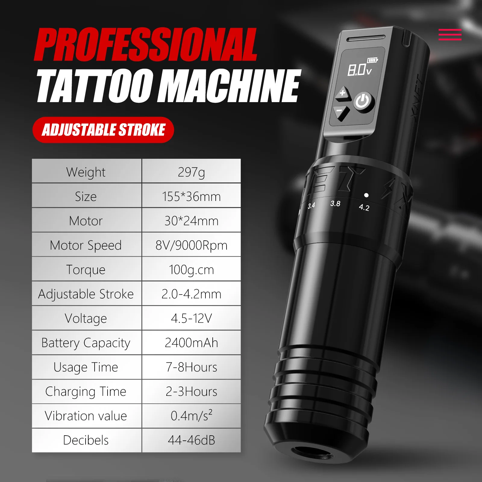 アート用品 XNET T1 Tattoo machine