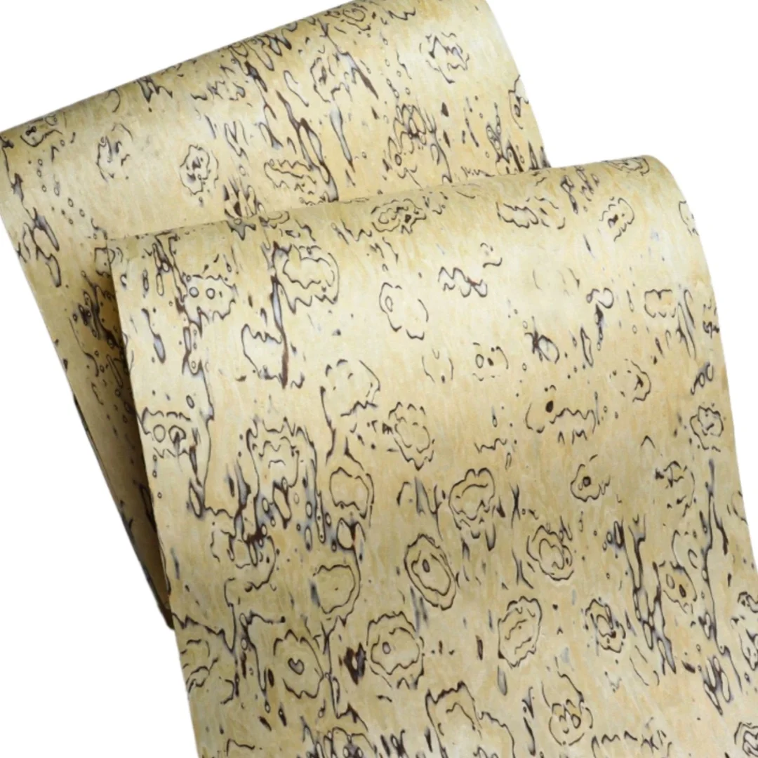 L:2.5meters Width:580mm T:0.25mm Amber Rain Pattern Tech Wood Veneer Sheet for wall accents furniture restoration door skins