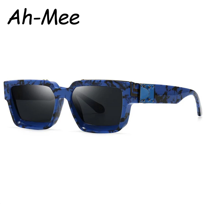 Neue Marke Rechteck Sonnenbrille Frauen Männer Sonnenbrillen Retro quadratische schwarze Sonnenbrille Brillen trend ige Punk Brillen für Männer uv400