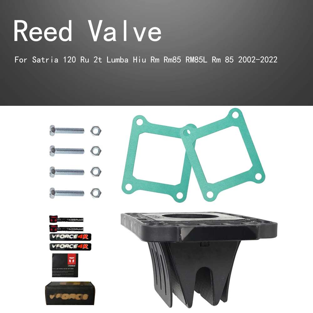 VForce4R Reed Valve Intake Manifold Kit V4R83A-i For Satria 120 Ru 2t Lumba Hiu Rm Rm85 RM85L Rm 85 2002-2022